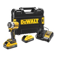 DEWALT DCF921H2T XR Brushless 1/2in Impact Wrench 18V 2 x 5.0Ah Powerstack Li-ion £335.95